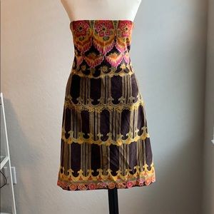 J Crew Strapless mini dress